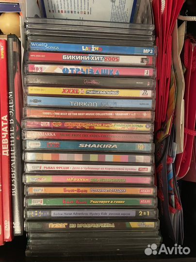 Диски видео, игры