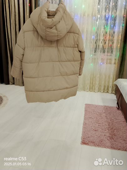 Пуховик зимний женский 52 54