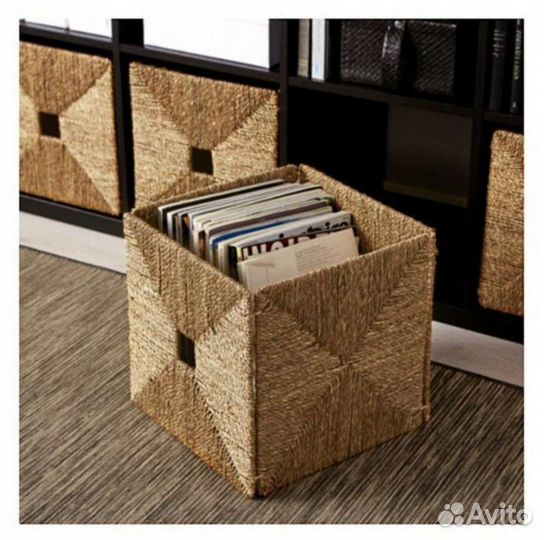 Корзина из морских водорослей Книпса Икея