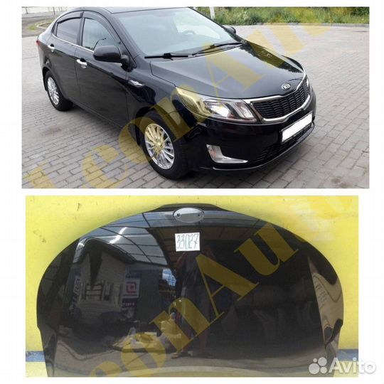 Капот на Kia Rio 3 2011-2017 Mzh