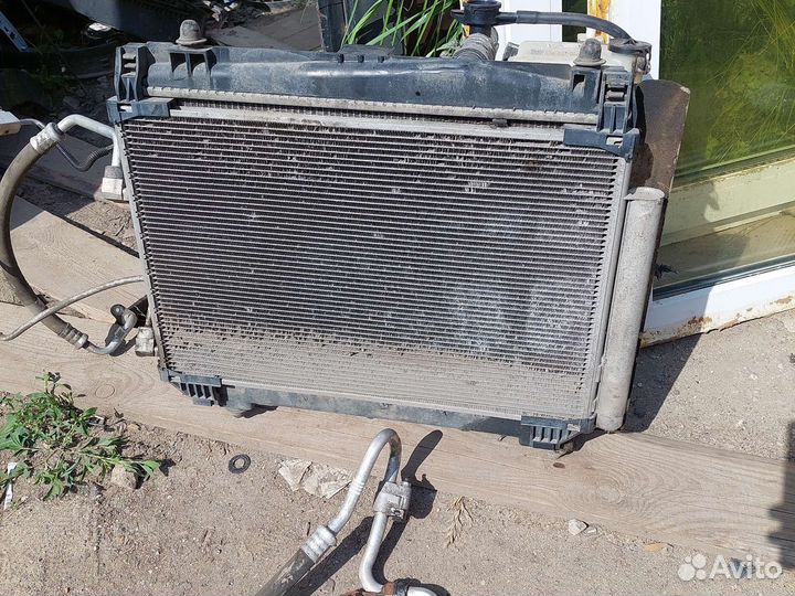 Кассета радиаторов в сборе тойота ярис МКПП