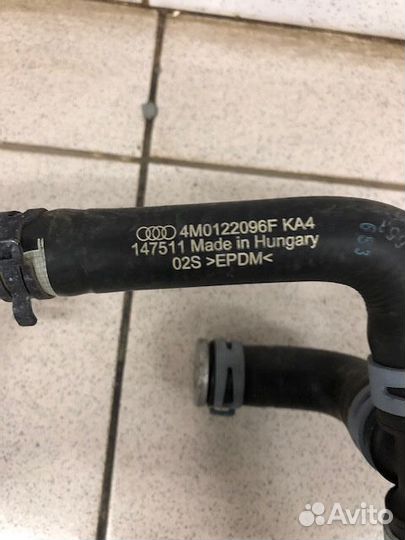 Патрубок Audi Q7 4M 2015