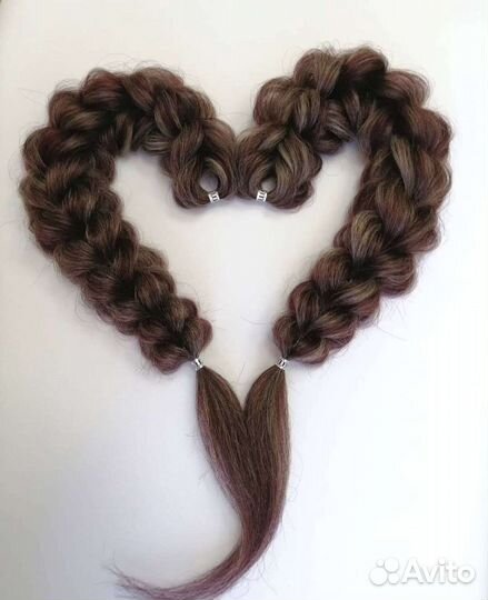 Съёмные 3d косы