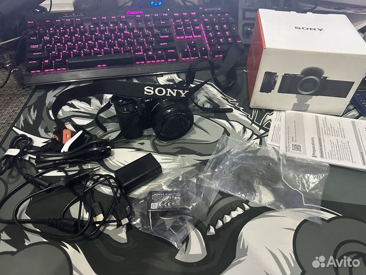 Фотоаппарат Sony zv e10 kit 16 50mm