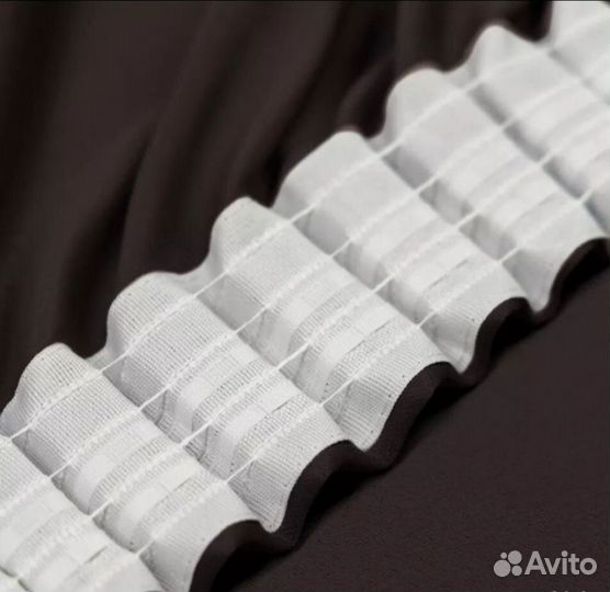 Комплект штор блэкаут новый коричневый