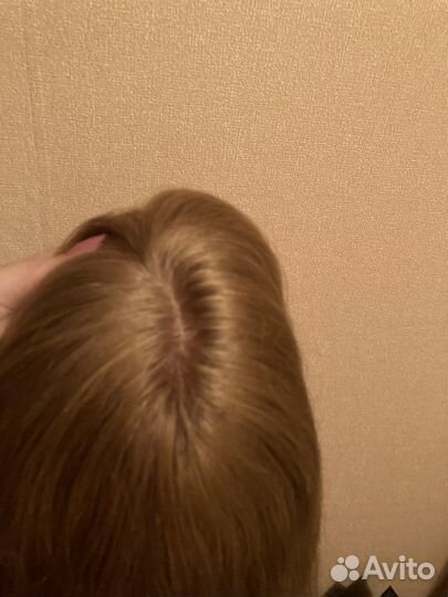 Накладка из натуральных волос