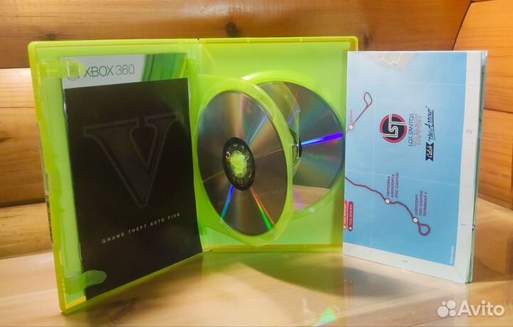 Grand Theft Auto V (GTA 5) Xbox 360, русский язык