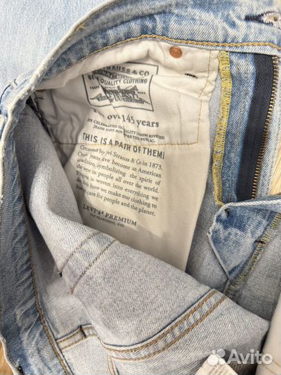 Джинсы мужские levis