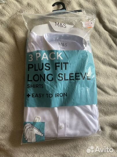 Новую рубашку Marks&Spenser Non Iron, разм 15-16 л