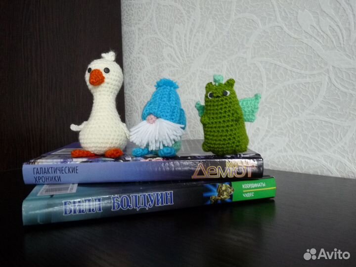 Вязаные игрушки ручной работы