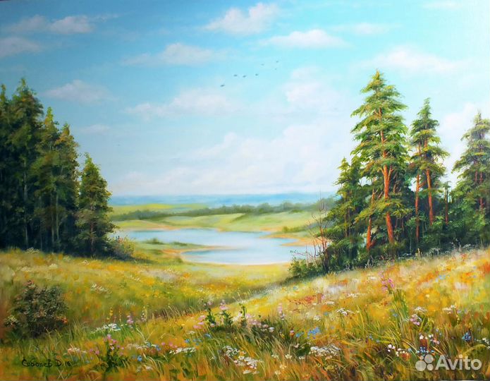 Пейзаж,натюрморт,копии