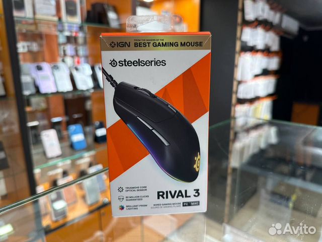 Игровая мышь Steelseries Rival 3 Black купить в Калининграде ...