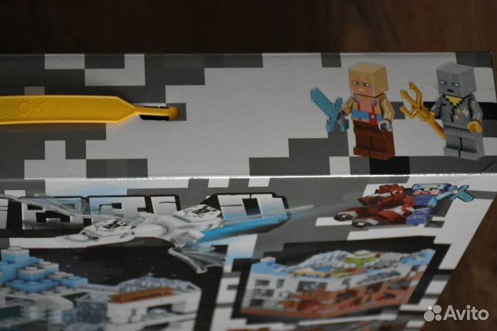 Новый конструктор майнкрафт Крепость, аналог lego