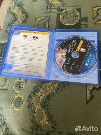 THE witcher wild hund ps4 диск