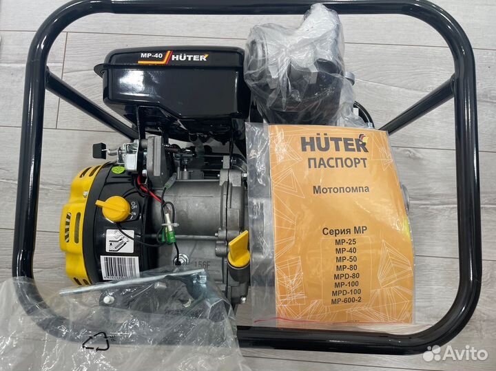 Мотопомпа бензиновая Huter MP-40