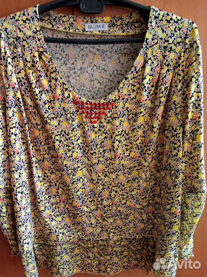 52\54 Туника Glance Opus Джинсы Foglie Rosse Итали