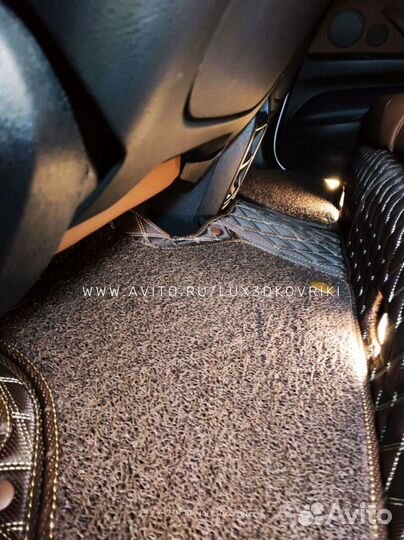 5D коврики из экокожи с ворсом в салон BMW X5 F15