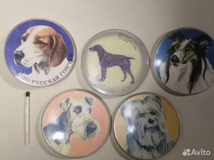 Значки круглые СССР