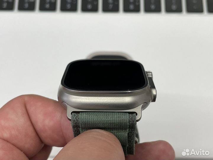 Apple Watch Ultra 49mm Green Alpine Loop M (б/у)