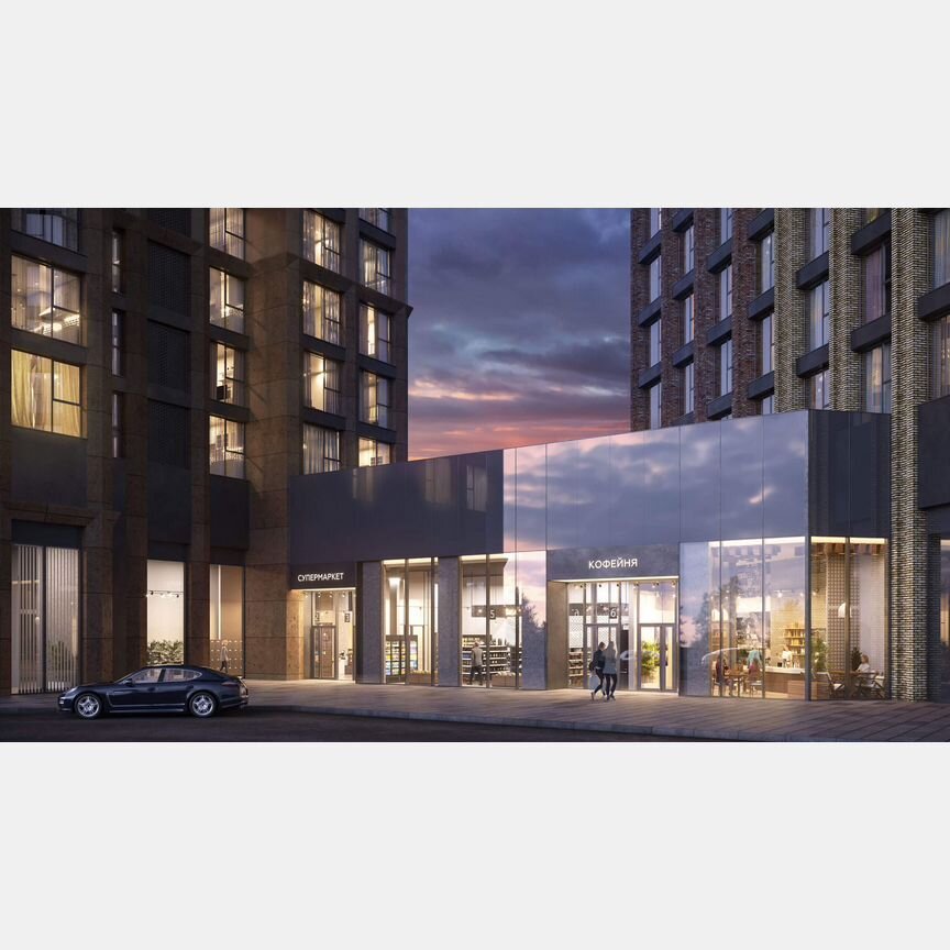 2-к. квартира, 80,1 м², 43/54 эт.