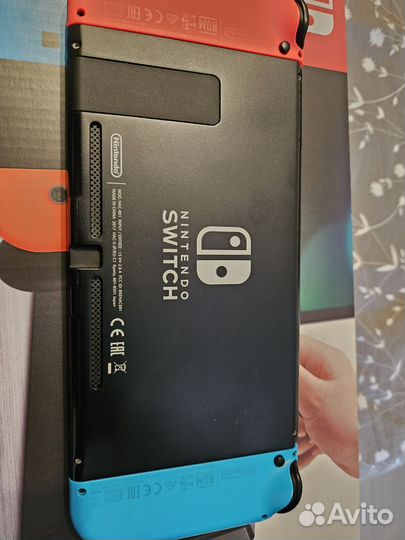 Nintendo Switch прошит 1 ревизия (rev1)