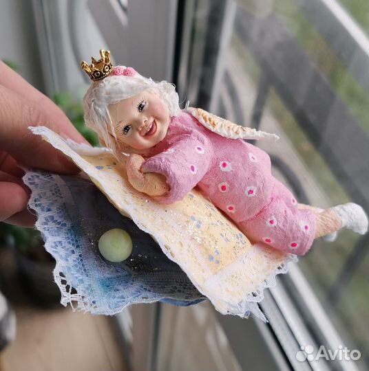 Ватные елочные игрушки