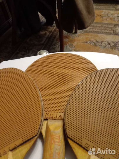 Ракетки для настольного тенниса СССР 1984 г.в