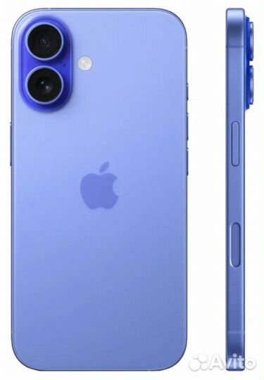 iPhone 16 Plus 128 гб, Ultramarine (синий) SIM + e