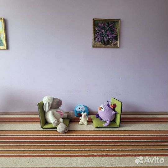 Детские игровые раскладные напольные кресла