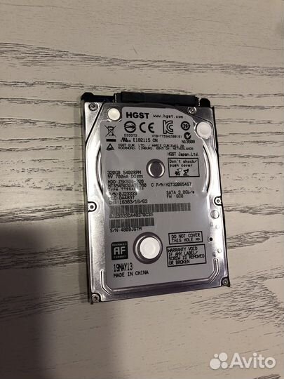 Жесткие диски hdd 2.5