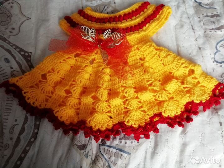 Платье для девочки 92 98 новое