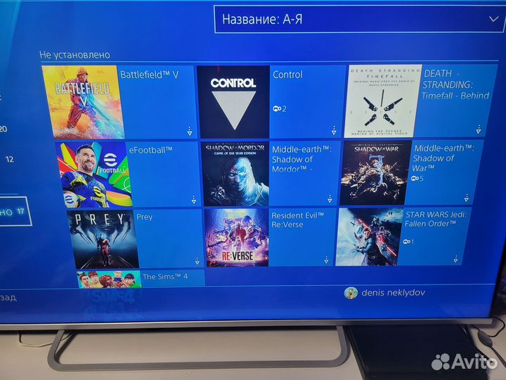 Игры ps4