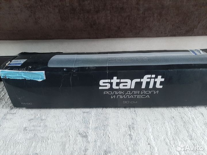 Ролик для йоги starfit 90 см