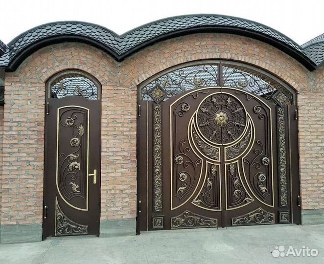 Кованные ворота