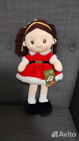 Мягкая игрушка кукла девочка