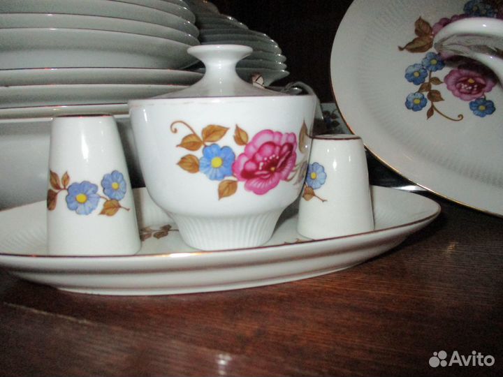 Столовый сервиз фарфор colditz гдр