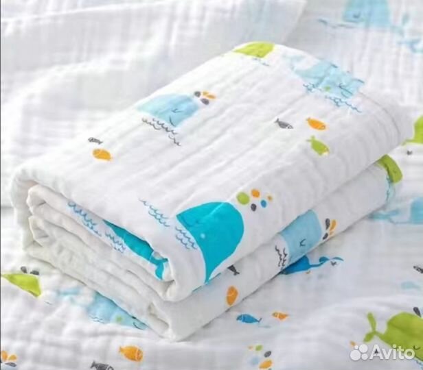 Детские муслиновые одеяла/покрывала, уголок