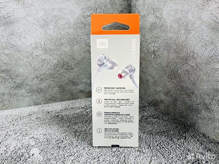 Гарнитура JBL T290 Silver