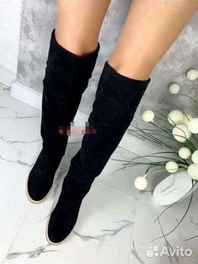 Сапоги ботфорты