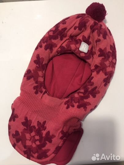 Зимняя шапка шлем Reima для девочи 52 размер