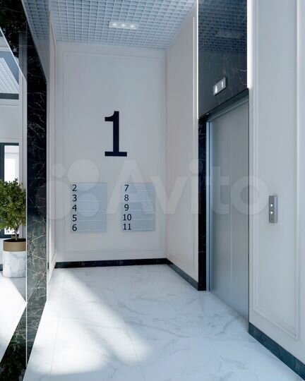 Квартира-студия, 25,4 м², 13/16 эт.