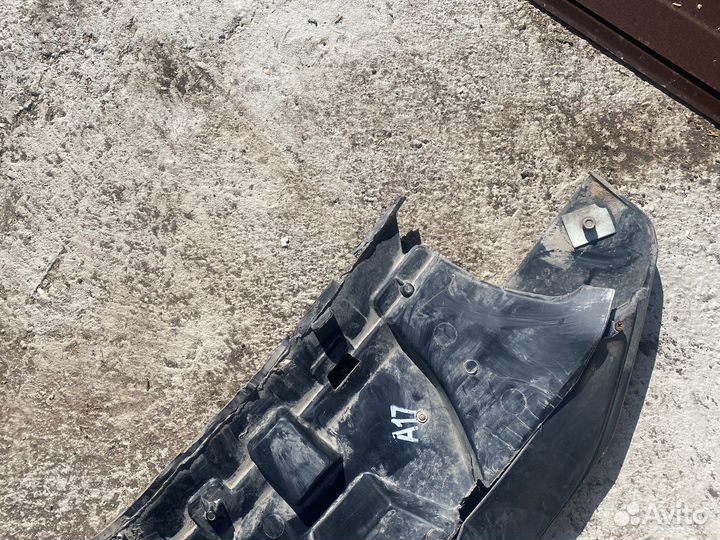 Губа переднего бампера ауди q7