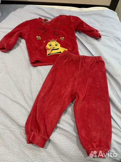 Вещи пакетом на девочку 74