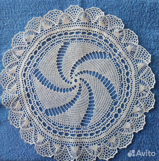 Салфетки вязаные крючком. Сумка