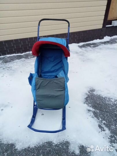 Сани коляска