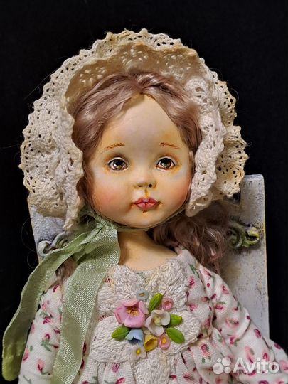 Коллекционная кукла Дуняша. Кукла
