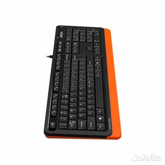 Клавиатура A4Tech Fstyler FKS10 Black/Orange