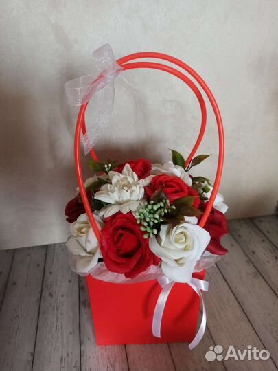 Мыльные цветы