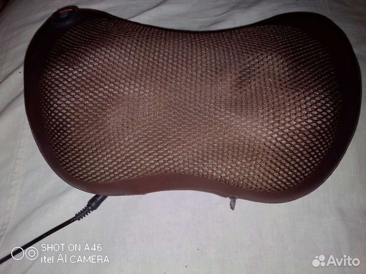 Электроподушка массажер для шеи.спины