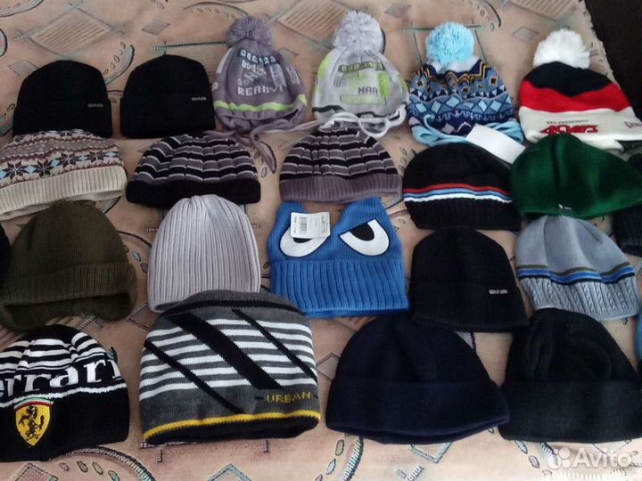 Новые шапки детские для мальчиков